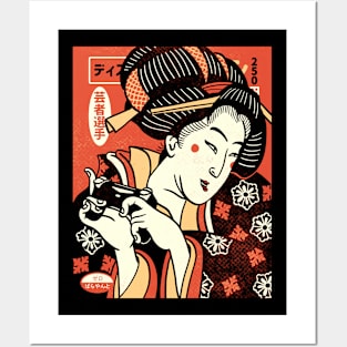 Gamer Series: Geisha Posters and Art